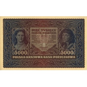 5.000 marek polskich 7.02.1920, II seria AJ, Miłczak 31...