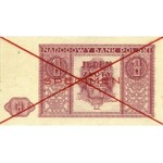 zestaw banknotów 1, 2, 5 i 10 złotych 15.05.1946 z nadr...