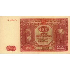 100 złotych 15.05.1946, seria H, Miłczak 129a