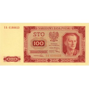 100 złotych 1.07.1948, seria IS, Miłczak 139f