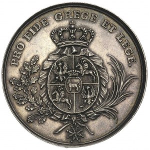 Order Orła Białego-medal autorstwa J. F. Holzhaeussera ...