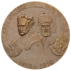 500-lecie bitwy pod Grunwaldem- medal autorstwa K. Czap...