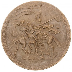 500-lecie bitwy pod Grunwaldem- medal autorstwa K. Czap...