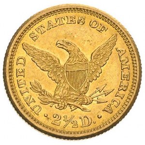 2 1/2 dolara 1907, Filadelfia, Fr. 114, złoto, 4.14 g