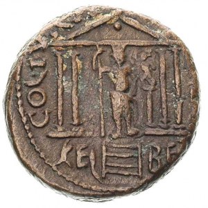 FENICJA-Berytus, Karakala 198-217, AE-24, Aw: Popiersie...