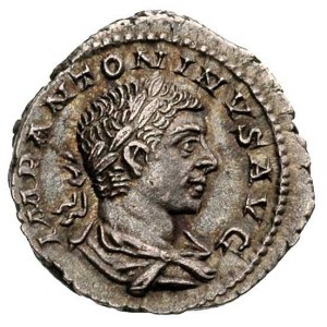Elagabal 218-222, denar (219-220), Aw: Popiersie w praw...