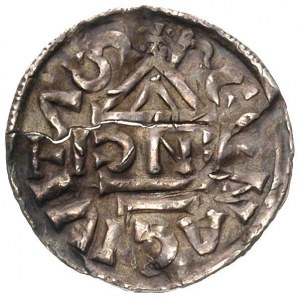 Ratyzbona, król Henryk II 1002-1024, denar (1002-1009),...