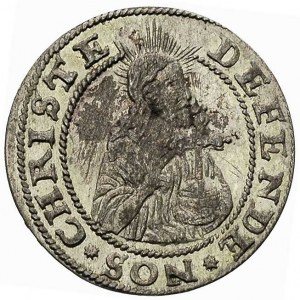 grosz oblężniczy 1577, Gdańsk, monety stempla K. Goebla...