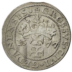 grosz oblężniczy 1577, Gdańsk, moneta stempla K. Goebla...