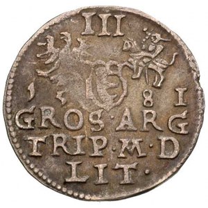 trojak 1581, Wilno, Ivanauskas 771:126