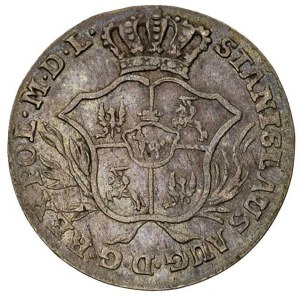 2 grosze srebrne (półzłotek) 1769, Warszawa,Plage 251, ...