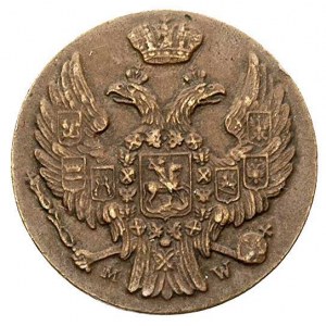 1 grosz 1838, Warszawa, Plage 250, Bitkin 1222
