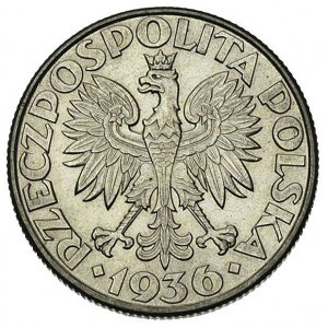 2 złote 1936, Warszawa, Żaglowiec, Parchimowicz 112