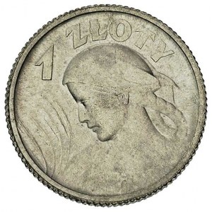 1 złoty 1924, Paryż, Parchimowicz 107 a, piękne