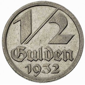 1/2 guldena 1932, Berlin, Parchimowicz 60