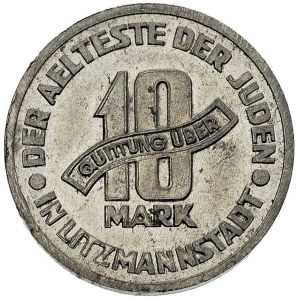 10 marek 1943, Łódź, grubość 2.1 mm, Parchimowicz 15 b,...