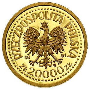 komplet złotych monet próbnych: 200.000 złotych, 100.00...