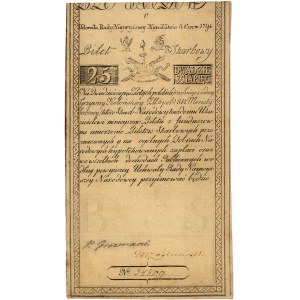 25 złotych 8.06.1794, seria C, Miłczak A3