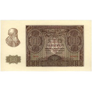 100 złotych 1.03.1940, seria A, Miłczak 97