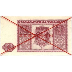 1, 2, 5 i 10 złotych 15.05.1946, SPECIMEN, Miłczak 123÷...