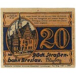 Wrocław -Tramwaje Miejskie, 4x20 fenigów, ważne do 30.0...