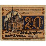 Wrocław -Tramwaje Miejskie, 4x20 fenigów, ważne do 30.0...