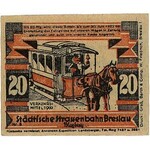 Wrocław -Tramwaje Miejskie, 4x20 fenigów, ważne do 30.0...