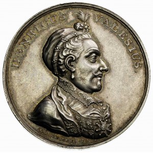 Henryk Walezy- medal ze świty królewskiej autorstwa J. ...