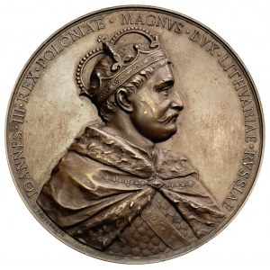 Jan III Sobieski- medal autorstwa J. Tautenhayna wybity...