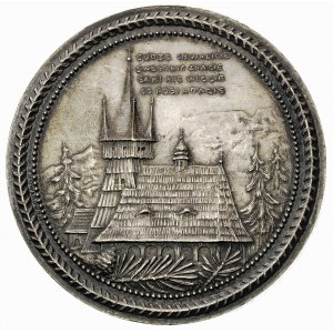 Wystawa Kościelna we Lwowie 1909 r.,- medal autorstwa E...