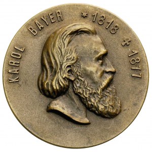 Karol Beyer- medal autorstwa A. Polkowskiego 1912 r., A...