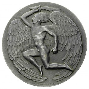 Odrodzenie polskiego oręża- medal autorstwa St. Popławs...