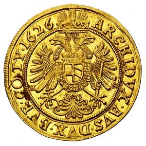 Ferdynand II 1619-1637, dukat 1626, Wrocław, Aw: Postać...