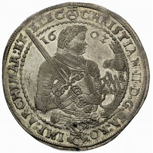 Krystian II, Jan Jerzy i August 1591 - 1611, talar 1602...