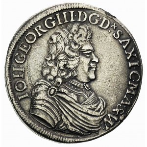 Jan Jerzy III 1680-1691, 2/3 talara (gulden) 1691 I-K, ...