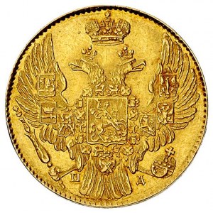 5 rubli 1834, Petersburg, Bitkin 9, Fr. 155, złoto 6.50...