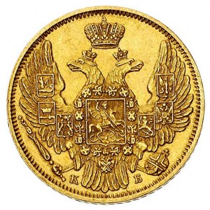 5 rubli 1845, Petersburg, Bitkin 26, Fr. 155, złoto 6.5...