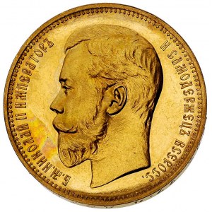37 1/2 rubla = 100 franków 1902, Petersburg, Bitkin 315...