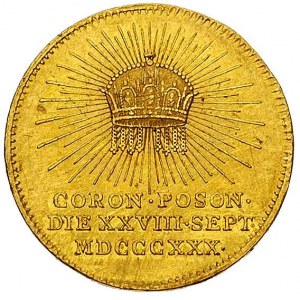 Ferdynand V 1835-1848, dukat koronacyjny 1830, koronacj...