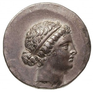 AEOLIS- Kyme, tetradrachma ok. 150 r. pne, Aw: Głowa am...