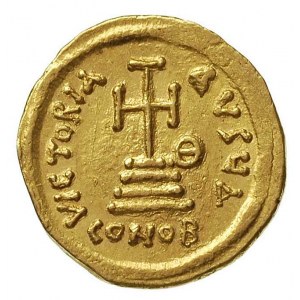 Herakliusz  610-641, solidus, Konstantynopol, Aw: Popie...