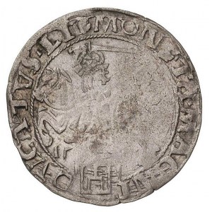 grosz 1535, Wilno, odmiana z literą N pod Pogonią, ciek...