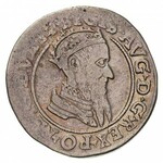 zestaw monet: czworaki 1565, 1568 i 1569, Wilno, Ivanau...