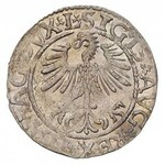 zestaw monet: półgrosze 1547, 1548, 1549, 1560, 1561 i ...