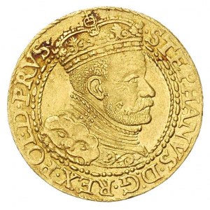 dukat 1586, Gdańsk, H-Cz. 770 R, Fr. 3, Kaleniecki s. 6...