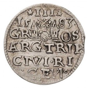 trojak 1583, Ryga, Gerbasevskis 16