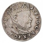 zestaw monet: trojaki 1580 (z III pod popiersiem), 1582...