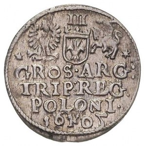 trojak 1602, Kraków, odwrócona 2 jak 5, patyna