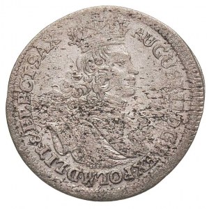 szóstak 1702, Lipsk, Merseb. 1652, wada blachy