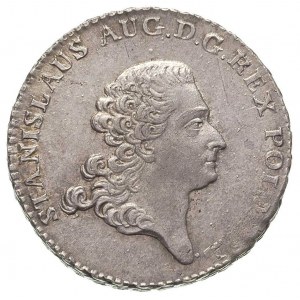 dwuzłotówka 1766, Warszawa, Plage 307, moneta minimalni...